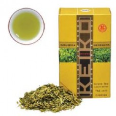 Japoniška žalioji arbata Kabuse Genmaicha, biri, ekologiška (50g)